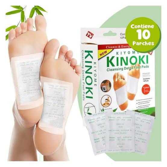 👣 CAJA DE PARCHES DETOX KINOKI PARA PIES 🍃