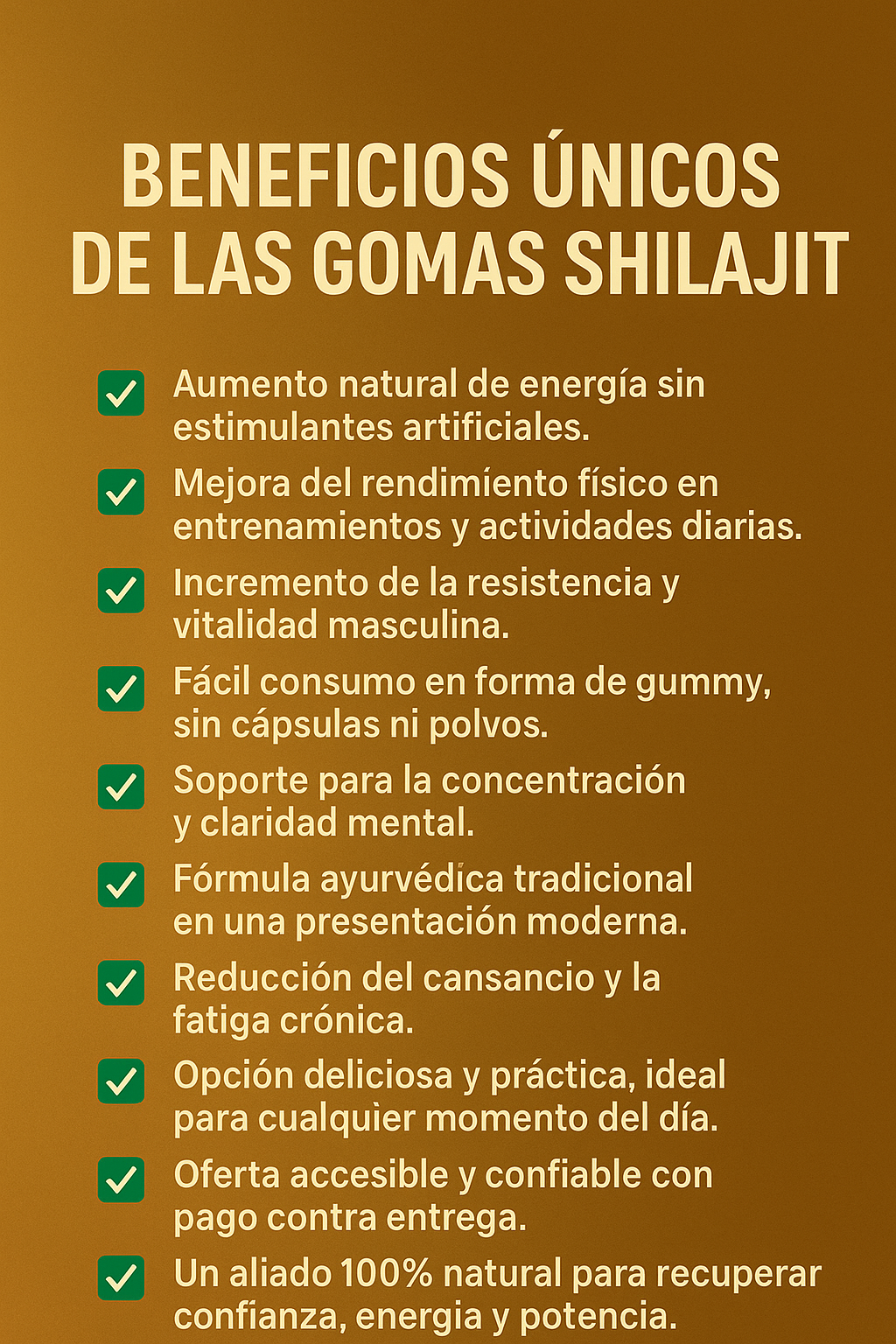 Pura Vida💪GOMAS SHILAJIT 🌱